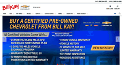 Desktop Screenshot of billkaychevrolet.com